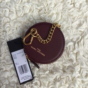 The Sweet Spot by Marc Jacobs! Cute. Edgy. Round. Perf for ear buds, coins etc